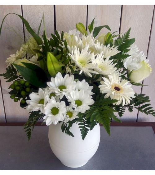 Bouquet Margot blanc