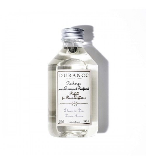 Recharge pour diffuseur de parfum - fleur de lin - 250 ml - maison Durance