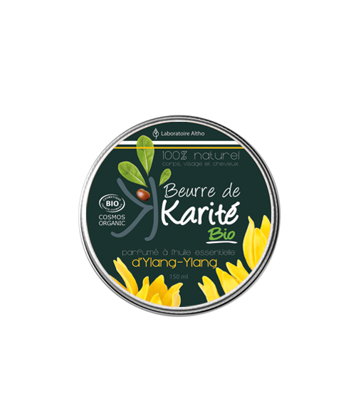 Beurre de karité - huile essentielle ylang-ylang - 150 ml